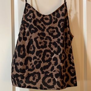 Women’s Lg Adjustable Strap Leopard top
